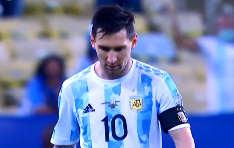 梅西助阿根廷击败乌拉圭，进入美洲杯决赛